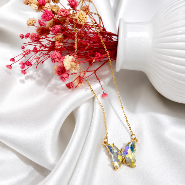 Aurora Butterfly Necklace