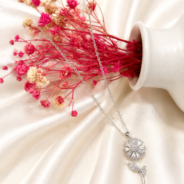 Silver Bloom Pendant