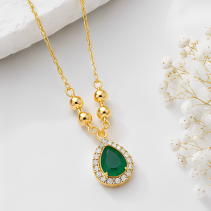 Emerald Drop Pendant