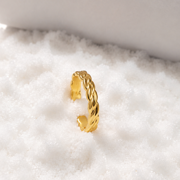 Auric Braid Ring